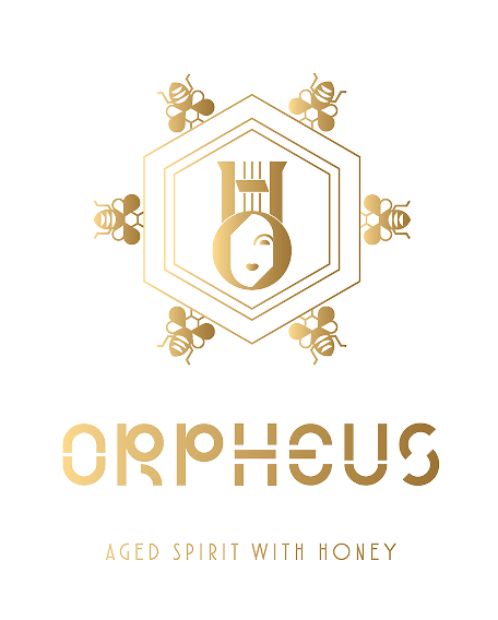 orpheus aged spirit with honey logo