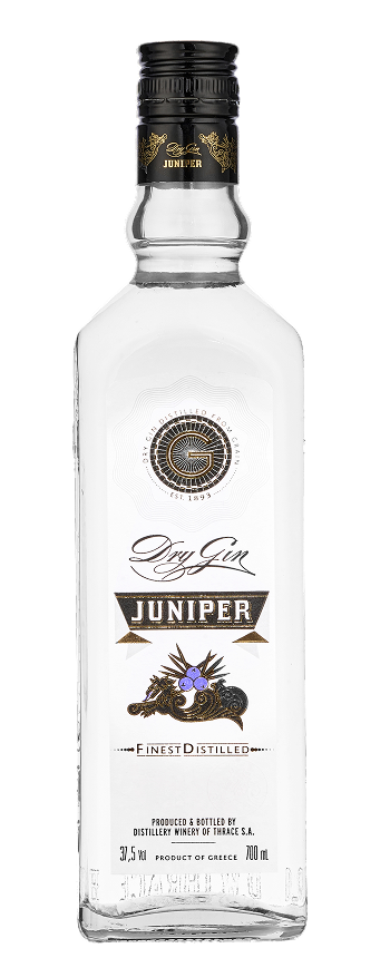 juniper gin bottle