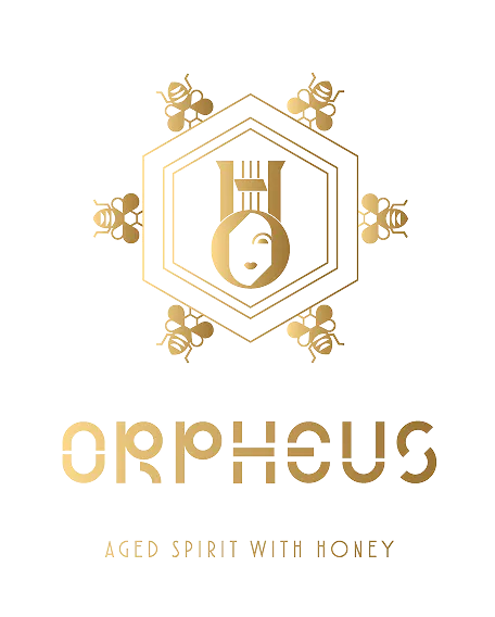 orpheus aged spirit with honey logo